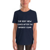 The best view comes after the hardest climb. - Youth Short Sleeve Tee Motivational quotes 7812441