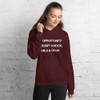If opportunity doesn't knock, build a door. - Unisex Hooded Sweatshirt Motivational quotes 7810786