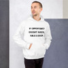 If opportunity doesn't knock, build a door. - Unisex Hooded Sweatshirt Motivational quotes 7810786