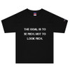 The goal is to be rich. Not to look rich. - Heritage Jersey T-Shirt Motivational quotes 7812854