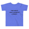 Your mental health should be a priority. - Toddler Short Sleeve Tee Motivational quotes 7812055