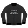 A smooth sea never made a skillful sailor. - Bomber Jacket Motivational quotes 7812439