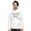 Beauty is power; a smile is its sword. - John Ray - Unisex Hoodie Motivational quotes 7812966
