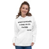 Beauty is power; a smile is its sword. - John Ray - Unisex Hoodie Motivational quotes 7812966