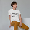 Storms make trees take deeper roots. - Unisex Organic Cotton T-Shirt Motivational quotes 7812983