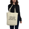 Opportunities don't happen. You create them. - Organic Cotton Tote Bag Motivational quotes 7812698