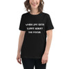 When life gets blurry adjust the focus. - Women's Relaxed Short Sleeve Jersey Tee Motivational quotes 7812641