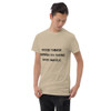 Good things happen to those who hustle. - Ultra Cotton T-Shirt Motivational quotes 7810172