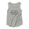 Stay close to people who feel like sunlight. - Ladies' Cap Sleeve T-Shirt Motivational quotes 7810804