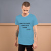 Beauty is power; a smile is its sword. - John Ray - Unisex Short Sleeve Jersey T-Shirt Motivational quotes 7810406
