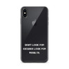 Don't look for excuses look for results. - iPhone Case Motivational quotes 7811046