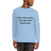 Self-care is how you take your power back. - Ultra Cotton Long Sleeve T-Shirt Motivational quotes 7810181