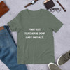 Your best teacher is your last mistake. - Unisex Short Sleeve Jersey T-Shirt Motivational quotes 7810597