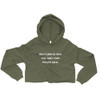 Self-care is how you take your power back. - Women's Fleece Crop Hoodie Motivational quotes 7812195