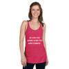 Be who you needed when you were younger. - Ladies Triblend Racerback Tank Motivational quotes 7810866