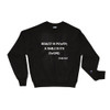 Beauty is power; a smile is its sword. - John Ray - Crewneck Sweatshirt Motivational quotes 7812143