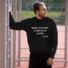 Beauty is power; a smile is its sword. - John Ray - Crewneck Sweatshirt Motivational quotes 7812143