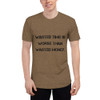 Wasted time is worse than wasted money. - Unisex Short Sleeve Track Shirt Motivational quotes 7810563