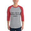 Don't look for excuses look for results. - Unisex Fine Jersey Raglan Tee Motivational quotes 7811474