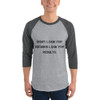 Don't look for excuses look for results. - Unisex Fine Jersey Raglan Tee Motivational quotes 7811474
