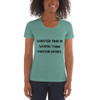 Wasted time is worse than wasted money. - Women's Tri-Blend T-Shirt Motivational quotes 7810608