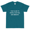 Stay close to people who feel like sunlight. - Ultra Cotton T-Shirt Motivational quotes 7810507