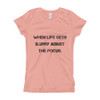 When life gets blurry adjust the focus. - Girl's The Princess Tee Motivational quotes 7810502