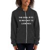 The goal is to be rich. Not to look rich. - Unisex Flex Fleece Zip Hoodie Motivational quotes 7810684