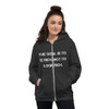 The goal is to be rich. Not to look rich. - Unisex Flex Fleece Zip Hoodie Motivational quotes 7810684