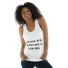 The goal is to be rich. Not to look rich. - Fine Jersey Tank Top Unisex Motivational quotes 7810015