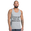 Storms make trees take deeper roots. - Fine Jersey Tank Top Unisex Motivational quotes 7809907