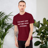 You don't gain anything from stressing. - Unisex Short Sleeve T-Shirt Motivational quotes 7810046