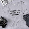 You don't gain anything from stressing. - Unisex Short Sleeve T-Shirt Motivational quotes 7810046
