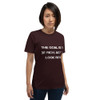 The goal is to be rich. Not to look rich. - Unisex Short Sleeve Jersey T-Shirt Motivational quotes 7810943