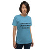 The goal is to be rich. Not to look rich. - Unisex Short Sleeve Jersey T-Shirt Motivational quotes 7810943