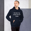 You only fail when you stop trying. - Unisex Hooded Sweatshirt Motivational quotes 7810537
