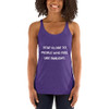 Stay close to people who feel like sunlight. - Ladies Triblend Racerback Tank Motivational quotes 7811010