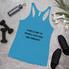 Stay close to people who feel like sunlight. - Ladies Triblend Racerback Tank Motivational quotes 7811010