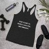 Stay close to people who feel like sunlight. - Ladies Triblend Racerback Tank Motivational quotes 7811010