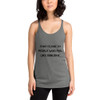 Stay close to people who feel like sunlight. - Ladies Triblend Racerback Tank Motivational quotes 7811010