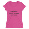 Your mental health should be a priority. - Ladies' Triblend Short Sleeve T-Shirt Motivational quotes 7810959