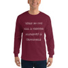 What do you call a thieving alligator? A Crookodile - Ultra Cotton Long Sleeve T-Shirt Funny quotes 7819770