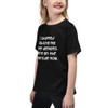 I stopped fighting my inner demons. We're on the same side now. - Youth Lightweight Fashion T-Shirt Funny quotes 7819579