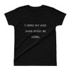 I think my soul mate might be carbs. - Ladies' Ultra Cotton T-Shirt Funny quotes 7816628