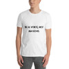 Be a voice, not an echo. - Unisex Softstyle T-Shirt Motivational quotes 7813910