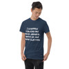 I stopped fighting my inner demons. We're on the same side now. - Ultra Cotton T-Shirt Funny quotes 7819389