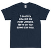 I stopped fighting my inner demons. We're on the same side now. - Ultra Cotton T-Shirt Funny quotes 7819389