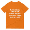 The more you weight the harder you are to kidnap. Stay safe eat cake. - Lightweight Fashion Short Sleeve T-Shirt Funny quotes 7819621