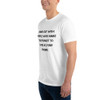 Hang out with people who make you forget to look at your phone. - Fitted Long Sleeve Crew Motivational quotes 7815648