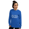 Don't give up on your dreams. keep sleeping. - Ultra Cotton Long Sleeve T-Shirt Funny quotes 7819160